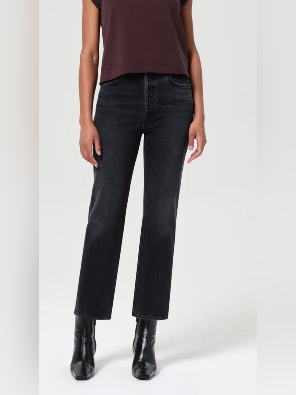 Agolde Pinch Waist Crop Jean 28